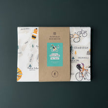 Load image into Gallery viewer, Cycle Scotland Tea Towel
