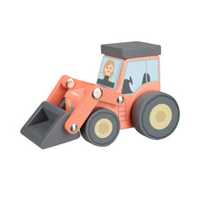 Load image into Gallery viewer, NEW! Farm Wooden Loader Tractor