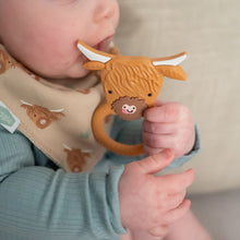 Load image into Gallery viewer, Highland Cow Teether
