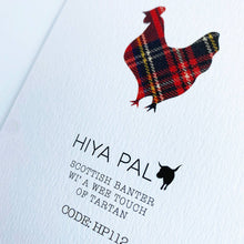 Load image into Gallery viewer, Scottish Happy Birthday Hen Greeting Card for Friends