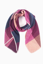 Load image into Gallery viewer, Foraging - Checked Winter Scarf
