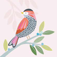Load image into Gallery viewer, Blank Greetings Card | Art Card Pretty Bird Card