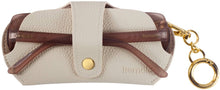Load image into Gallery viewer, Eyefold Slim Wrap Glasses Case Stone Gold with detachable bag chain