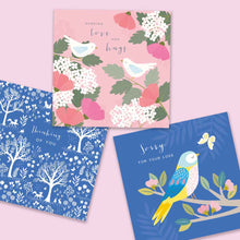 Load image into Gallery viewer, Blackbirds Thinking Of You Card