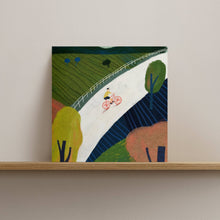 Load image into Gallery viewer, Countryside Cycle Greetings Card