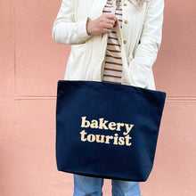 Load image into Gallery viewer, Bakery Tourist - Midnight Blue Tote Bag