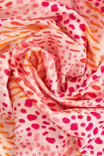 Load image into Gallery viewer, Leilani Lightweight Cotton Scarf - Pink, Spotted Abstract