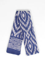 Load image into Gallery viewer, Indie Lightweight Cotton Scarf - Blue, Aztec