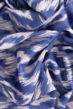 Load image into Gallery viewer, Indie Lightweight Cotton Scarf - Blue, Aztec