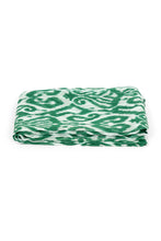 Load image into Gallery viewer, Saffron Lightweight Cotton Scarf - Green, Damask
