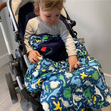 Load image into Gallery viewer, Baby Travel Blanket - Baby Dino
