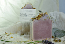 Load image into Gallery viewer, Lavender & Eucalyptus Handmade Soap Bar