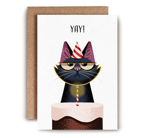 Grumpy Cat Birthday card