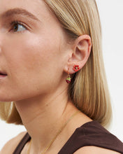 Load image into Gallery viewer, Red Blossom Stud Earrings