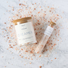 Load image into Gallery viewer, Dreamer - Rose Geranium & Cedar Bath Salts 80g Test Tube