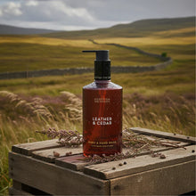Load image into Gallery viewer, Leather & Cedar Body & Hand Wash 300ml Pump Bottle