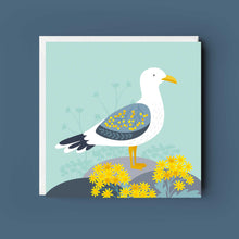 Load image into Gallery viewer, Blank Greetings Card | Art Card with Seagull