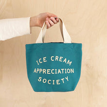 Load image into Gallery viewer, Ice Cream Appreciation Society - Little Tropical Blue Bag