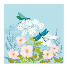 Load image into Gallery viewer, Blank Greetings Card | Art Card with Dragonfly