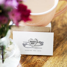 Load image into Gallery viewer, 'Pocket Hug' Tiny Token Card