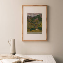 Load image into Gallery viewer, Glencoe In Late Summer, Scottish Highlands - A4 Art Print