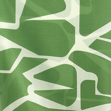 Load image into Gallery viewer, Green And Ecru Abstract Shatter Print Scarf