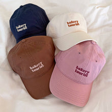 Load image into Gallery viewer, Bakery Tourist - Cotton Baseball Cap - Navy Blue