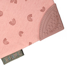 Load image into Gallery viewer, Neckerchew Teething Dribble Bib - Rainbow Rose