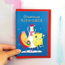 Load image into Gallery viewer, Cheese Christmas Card