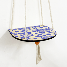Load image into Gallery viewer, Hanging Plant Shelf - Blue Primrose