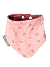 Load image into Gallery viewer, Neckerbib Dribble Bib Set - Leopard & Rainbow