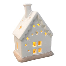 Load image into Gallery viewer, White House Ceramic LED 15cm