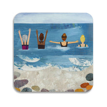 Load image into Gallery viewer, Wild Sea Swimmers Coaster