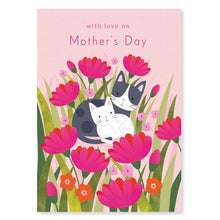 Load image into Gallery viewer, Pretty Cats Mother's Day Card