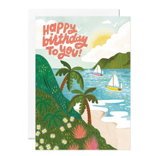 Load image into Gallery viewer, Birthday Beach Card
