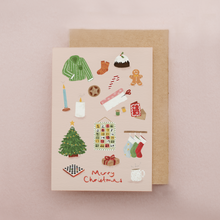 Load image into Gallery viewer, Christmas Card | Festive | Traditional | Stocking | Winter