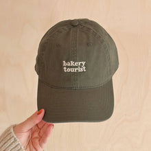 Load image into Gallery viewer, Bakery Tourist - Cotton Baseball Cap - Olive