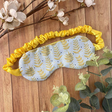 Load image into Gallery viewer, Yellow Foliage Sleep Mask