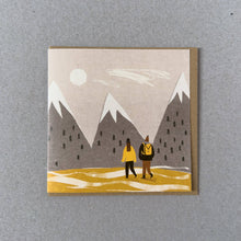 Load image into Gallery viewer, Mountain Walk Greetings Card