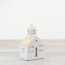 Load image into Gallery viewer, Church Tealight Holder 13cm