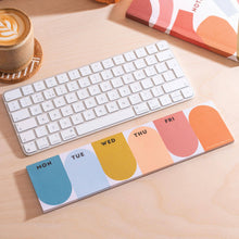 Load image into Gallery viewer, Keyboard Weekly Planner Pad | Nature Arches