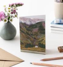 Load image into Gallery viewer, Landscape Card - Glencoe in Late Summer, Scottish Highlands