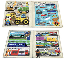 Load image into Gallery viewer, Noisy Vehicles Crinkly Newspaper