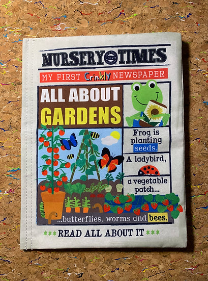 All About Gardens Crinkly Newspaper