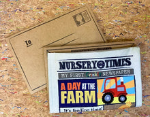 Load image into Gallery viewer, Farm Crinkly Newspaper *updated design*
