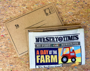 Farm Crinkly Newspaper *updated design*