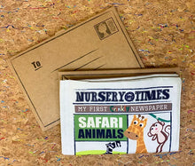 Load image into Gallery viewer, Safari Animals Crinkly Newspaper