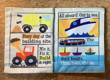 Load image into Gallery viewer, Busy Day on the Road Crinkly Newspaper