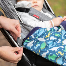 Load image into Gallery viewer, Baby Travel Blanket - Baby Dino