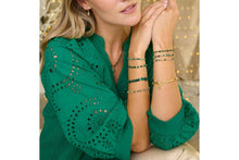 Load image into Gallery viewer, Bliss Azurite Gold Bracelet